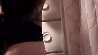 Sexy Goth Striptease in a Harness