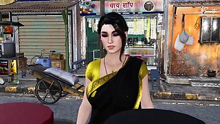 Desi Bhabhi Meena Fucked Hard by Stranger in Jungle - Hot Indian Sex