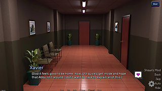 The Awakening 12: Liz's HJ & BJ on Xavier in Academy Toilet