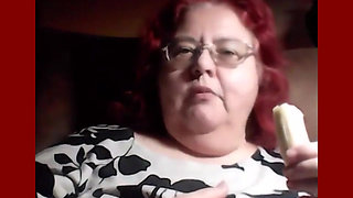 Naughty Banana Eater Nurse Vicki
