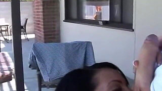 Cumming Inside Her Shaved Pussy