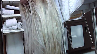 Amazing Blonde French Babe Assfucked After Massage