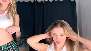 Close up Of Teen Masturbating