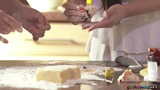 Perverted teen lesbians incredible porn clip