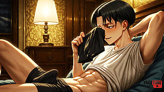 Shingeki No Kyojin Yaoi - Levi Pic Collection