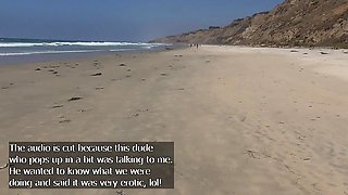 Brunette Amateur Flashes Her Titties In Public