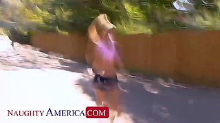 Diminutive Victoria Lawson Gets Her Humid Cooter Packed By A Stranger - Green Eyes