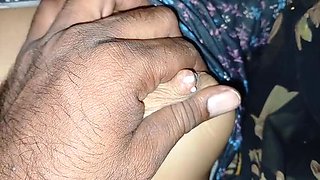 Indian Brother Milks Sister's Big Boobs and Swallows Cum - Kimmo Blowjob & Cock Sucking