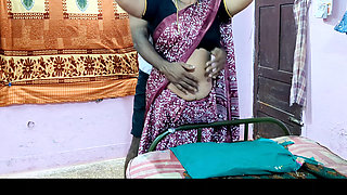 Desi Stepmom's Navel Seduction & Raw Passionate Overflowing Creampie