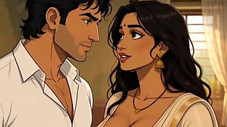 Desi Indian Wife in Saree Gets Deep Creampie from Big Cock Husband - Amateur Homemade