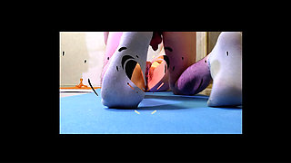 Slim MILF Erotic Workout