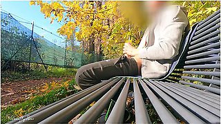 Dickflash In The Park: A Slutty Milf Cant Resist To Give A Me A Hard Titty Fuck