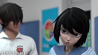 Hot Uncensored Hentai Sex Compilation - BDSM, Public Fucking & More with Kira Noir & Chanel Preston