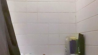 Chubby Brunette Big Boobs Dildo Masturbation