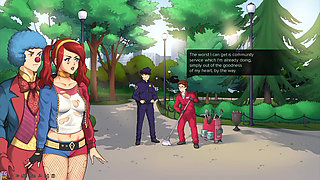 MILFs Plaza Part 43 - My Stepsister Turned Me on and Helped Me Cum - by Eroticgamesnc