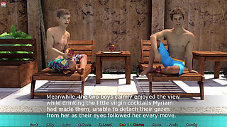 Poolside Threesome with Stepson & His Friend - Project Myriam - Life and Explorations - Ep43