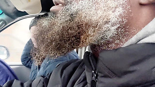 Guy Picks Up Stranded Stud Lesbian And Give Her Cock For The First Time