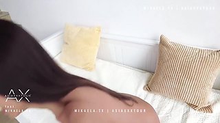 Kris Baumer Asiaxxxtour - Petite Asian Models Photoshoot Turns Into Sloppy Monster Bwc Blowjob Session