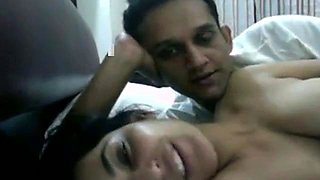Big-Titted Indian MILF's Webcam Show
