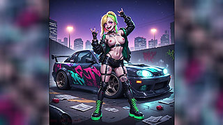 Gol Anime Hot Cars and Hot Girls