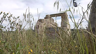 Hot dark-haired MILF prefers an outdoor fuck with me