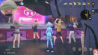 A small and beautiful Japanese oni girl, gets horny and strips, making my dick hard (Zenless Zone Zero Gameplay 4)