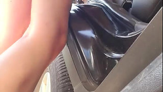 Sex in the Morning in the Park with a Hot Woman