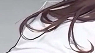Waifu Secretary POV - Close-up Nylon Teasing & Sneaky Cunnilingus Play Warm up