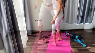 Yoga Babe Gets Rough Treatment and a Cumshot