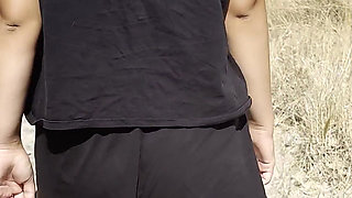 Public Pissing Compilation in Nature! a Road Trip! POV!