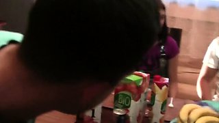 Reality intimate dilettante group sex in the TF swinger club