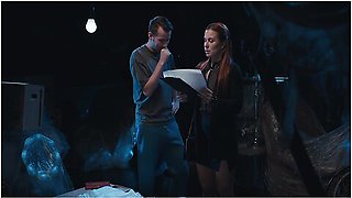 Clemence Audiard, Sam Bourne And Jordan Pryce In Redhead Landlady Getting Used By Horny Young Tenant - Time Stop Frozen In Time Freeze Fetish