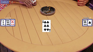 Growing Things up 13 - Cup and Ball Game with Vanessa and Anna Losers Lose Panties