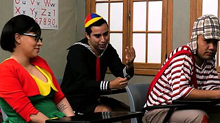 HORNY BARRIO - AT SCHOOL . Nicole Zurich Sara Blonde