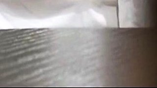 Amateur latin caught by hidden cam