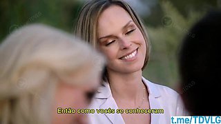 Passionate brazilian milf explores hardcore office orgy pleasures