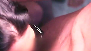 Nerdy Girl Caught Secretly in a Gangbang in the Toilet in Amsterdam