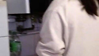 German Curvy Girl with Big Tits and Huge Bouncing Ass Seduce to Amateur Creampie Fuck