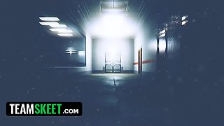 Ryan Keely and Chloe Rose star in a voyeuristic porn files fourway scene