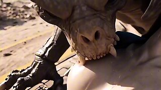 Fallout girls get pounded by big dick with dirty AI anal fun
