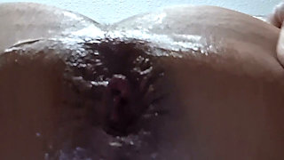 Ass masturbation