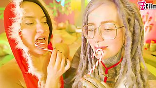 Happy Xmas with Anuskatzz, Flora, & Lily