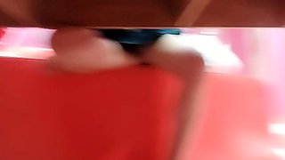 Amateur upskirt and facial Sascha Production