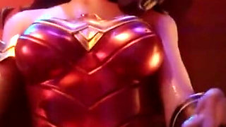 POV - Wonder Woman Gets Missionary Fucked and Creampied