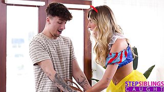 Addison Vodka and Ethan Seeks's hallowin2025 clip by Step Siblings Caught