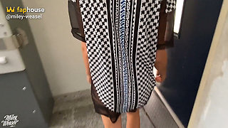 Horny Blonde MILF Slut Gets Fucked Throughout the Parking Garage