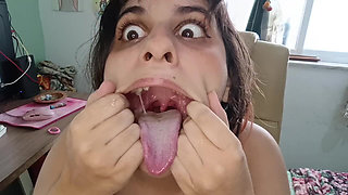 You Have a Nut Stuck in Your Ballsack!? - Silly Cartoon Faces & Big Mouth POV