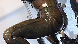 Mummification Cuckold Mistressae & Miss Lilly Fuck in Front of Their Rubber Objects