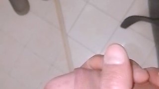 I piss and cum with many pantings, spasms and dirty words