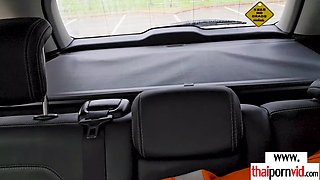 Amateurs Thai mom suck BWC in the car